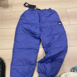 Zara Kids Purple Puffer Joggers